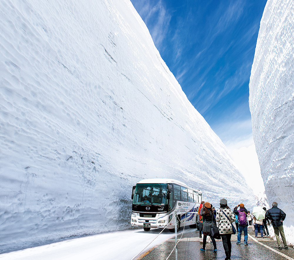 室堂平　雪の大谷ウォーク